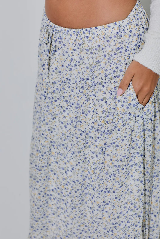 Ditsy Floral Maxi Skirt