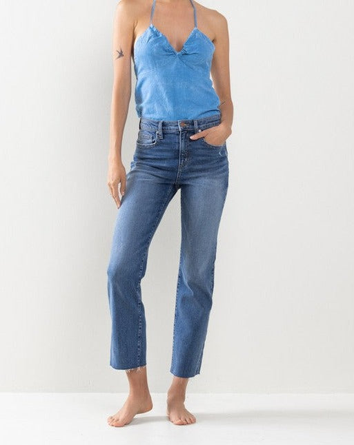 Jenna Straight Leg Medium Wash Jeans