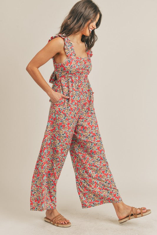 Floral Jumpsuit