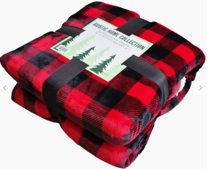 Buffalo Plaid Throw Blanket