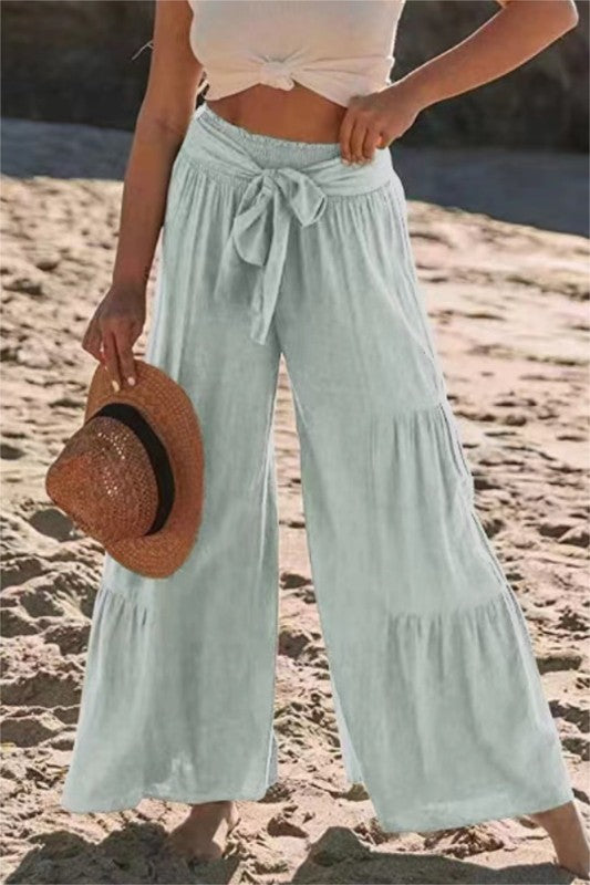 Tiered Wide Leg Pants – Say More Boutique