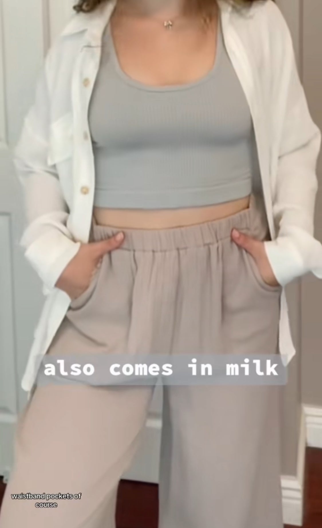 Coastal Cotton Gauze Pants