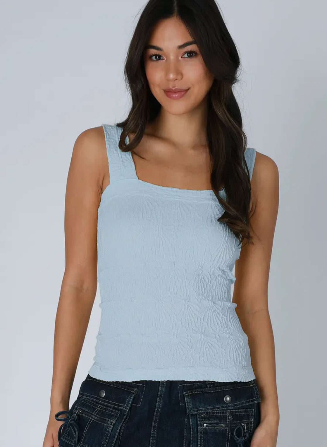 Square Neck Tank Top