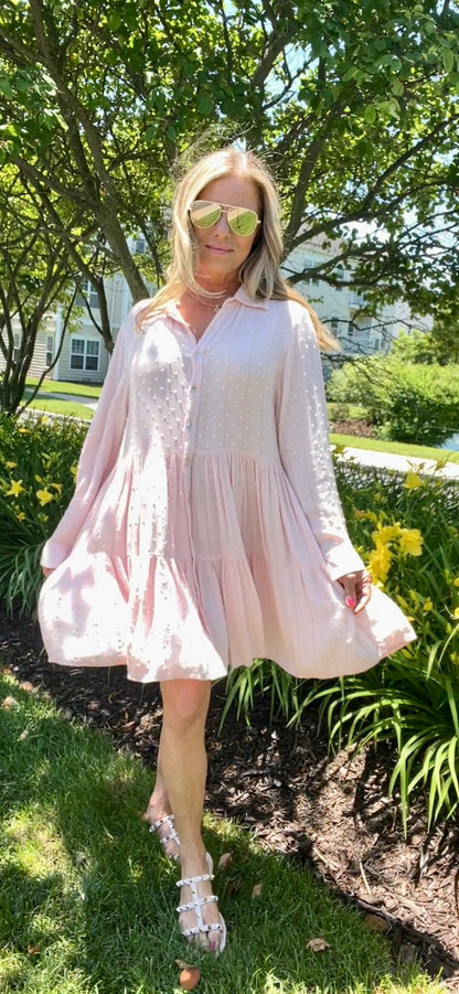 dress with flowy top Sweet Moments Flowy Mini Dress | Trendy Women's Dress