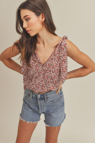 Floral Tank Blouse