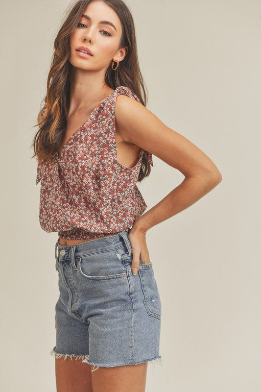 Floral Tank Blouse