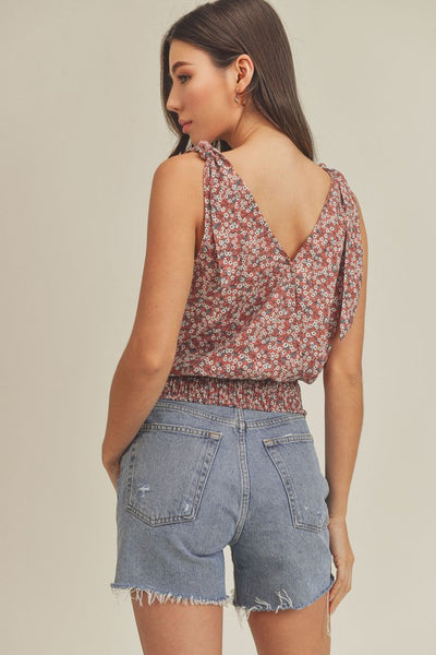 Floral Tank Blouse