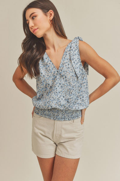 Floral Tank Blouse