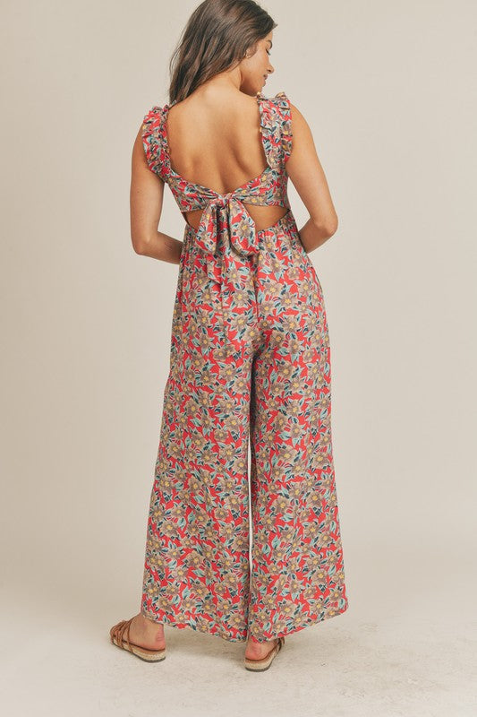 Floral Jumpsuit