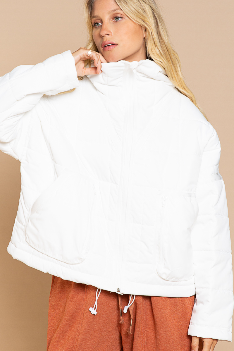 White Quilt Jacket