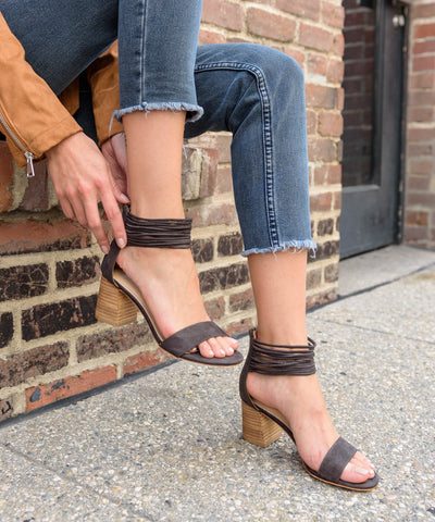 Heels, Ankle Strap Block Heel, Say More Boutique, MiiM