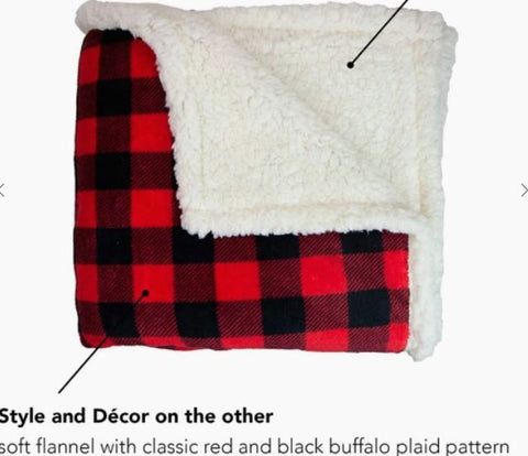 Buffalo Plaid Throw Blanket