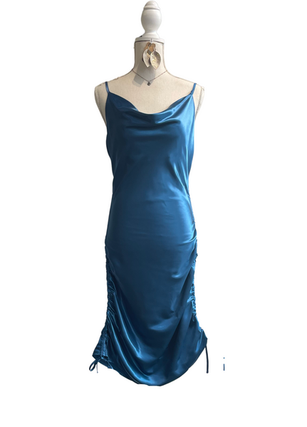 Satin Convertible Dress
