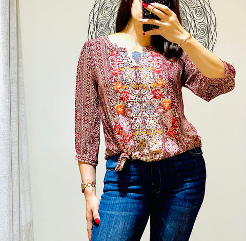 Embroidered Top