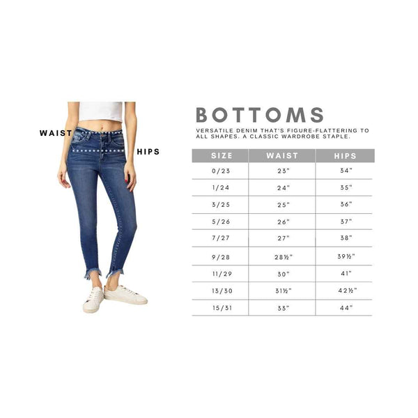 Distressed Ankle skinny Jeans