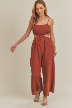 Cut-Out Jumpsuit